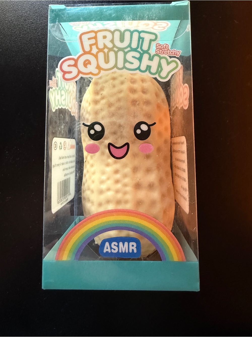 New Squishy Peanut Crunchy Textured Squeeze Toy Fidget  ASMR Tactile
